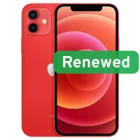 Apple Renewed | Grade B | iPhone 12 | 64 GB | Red | 5G | O