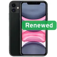 Apple Renewed | Grade C | iPhone 11 | 64 GB | Black | LTE | O