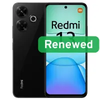 Xiaomi Renewed | Grade B | Redmi 13 | 128 GB | Midnight Black | LTE | O