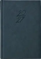 Raamatkalender Kalendermärkmik A6 PÄEV, kunstnahk (TUMESININE) 00029/40084