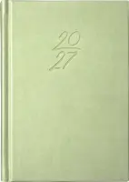 Raamatkalender Kalendermärkmik A6 PÄEV, kunstnahk (HELEROHELINE) 00029/40247
