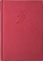 Raamatkalender Kalendermärkmik A6 PÄEV, kunstnahk (ROOSA) 00029/41110