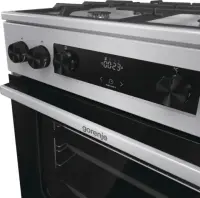 Gorenje G600 GK6C4XF pliit Eraldiseisev pliit Gaas Must, Roostevaba teras – pilt 11