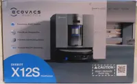 SALE OUT. Ecovacs DEEBOT X12S OmniCyclone Vacuum Cleaner,Robot,Wet&Dry,27000Pa,TruEdge 3.0,ZeroTangle 4.0,OZMO Roller 3.0,Gold+OmniCyclone A | Ecovacs Robot Vacuum Cleaner | DEEBOT X12S OmniCyclone | Wet&Dry | Operating time (max) 200 min | Lithium Ion | 4000 mAh | 27000 Pa | Grey | DAMAGED PACKAGING, DEMO | 24 month(s)