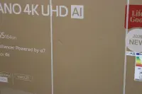 SALE OUT. LG 65NU800B3LA 65" (164 cm) 4K NANO UHD Smart TV | SALE OUT. | LG NANO 4K AI TV | 65NU800B3LA | 65 | Smart TV | webOS | UHD | Black | DAMAGED PACKAGING