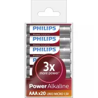 Patareid PHILIPS LR03P AAA Power Alkaline (20 tk)