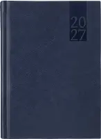 Raamatkalender PÄEV A5, kõvaköide, kunstnahk (TUMESININE) 00034/40026