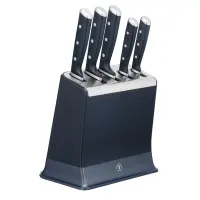 Tefal EverSharp, 5-osaline, roostevaba teras - Nugade komplekt ja noaplokk