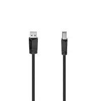 HAMA USB Cable, USB-A, USB-B, 1,5m, must - USB kaabel