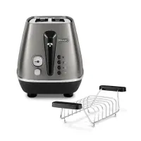 Delonghi Distinta Titanium, 900 W, titaanium - Röster