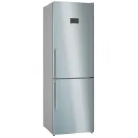 Bosch, NoFrost, 321 L, kõrgus 186 cm, roostevaba teras - Külmik