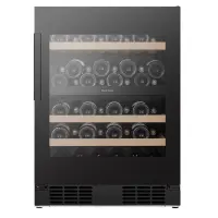 Hisense, 46 pudelit, kõrgus 82 cm, must - Veinikülmik