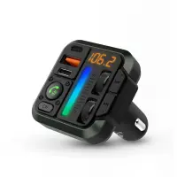 Nedis Car FM Transmitter Fixed, must - FM saatja