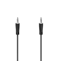 Hama Audio Cable, 3.5mm - 3.5mm, 1,5 m, must - Kaabel