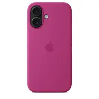 Apple Silicone Case with Magsafe, iPhone 16, roosa - Ümbris