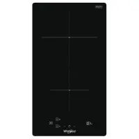 Whirlpool, laius 28,4 cm, raamita, must - Integreeritav induktsioonpliidiplaat