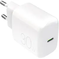 Puro DAILY 1, USB-C, 30 W, valge - Laadija