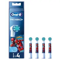 Braun Oral-B, Kids Spiderman, 4 tk - Lisaharjad