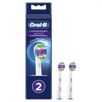 Braun Oral-B Pro 3D White, 2 tk, valge - Varuharjad