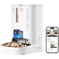 Petkit YumShare Dual-hopper 2, valge - Automaatne lemmikloomasöötja kaameraga