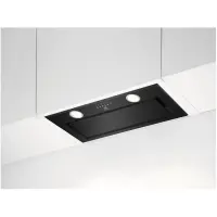 Electrolux, 700 m³/h, laius 54 cm, must - Integreeritav õhupuhasti