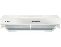 Bosch, 350 m³/h, laius 60 cm, valge - Õhupuhasti