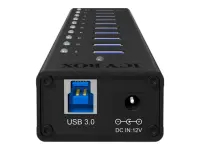 ICYBOX IB-AC6110 IcyBox 10 x Port USB 3.