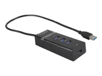 IBOX IUH3FB HUB I-BOX USB 3.0 BLACK 4-PO