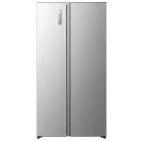 Hisense, NoFrost, 527 L, kõrgus 179 cm, hall - SBS-külmik