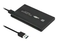 QOLTEC Ext. HDD Case HDD/SSD Black