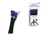 LOGILINK Elastyczny organizator kabli, c