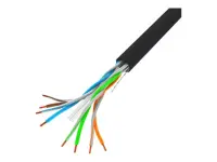 LANBERG Cable UTP 1Gb/s 305m CCA Black