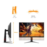 AOC CQ27G4Z2 Curved 34" 2560x1440/16:9/350cd/m2/1ms HDMI, DisplayPort, USB, Headphone out | AOC – pilt 17