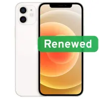 Apple Renewed | Grade A | iPhone 12 | 64 GB | White | 5G | O