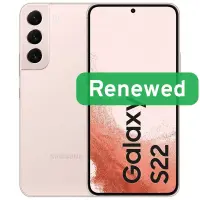 Samsung Renewed | Grade C | Galaxy s22 | 256 GB | Pink Gold | 5G | N