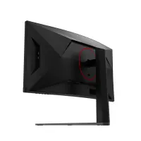 AOC G4 CU34G4ZCA PC lamekuvar 86,4 cm (34") 3440 x 1440 pikslit Wide Quad HD Must, Punane – pilt 5