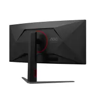 AOC G4 CU34G4ZCA PC lamekuvar 86,4 cm (34") 3440 x 1440 pikslit Wide Quad HD Must, Punane – pilt 13