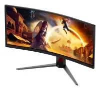 AOC G4 CU34G4ZCA PC lamekuvar 86,4 cm (34") 3440 x 1440 pikslit Wide Quad HD Must, Punane – pilt 15