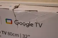 SALE OUT. Sharp 32HF2265EW 32" (81cm) HD Ready Google TV, White | SALE OUT. | Sharp 32HF2265EW | 32 | Smart TV | Google TV | White | DAMAGED PACKAGING – pilt 2