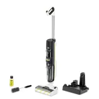 Vacuum Cleaner KARCHER FCV 4 Dry&wet 3-in-1 stick vacuum White/Black Bagless Battery 1.056-131.0