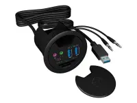 ICYBOX IB-HUB1404A IcyBox Desk Hub 2x US