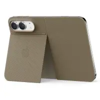 Apple iPhone Duo Folio with Kickstand, helepruun - Ümbris