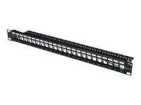 DIGITUS Patch Panel Keystone 24-Port 19i