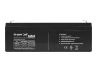 GREEN CELL Battery AGM 12V 2.3 Ah