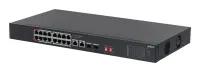 Switch DAHUA S3220-16GT-190 Switch type Unmanaged Rack mounting Yes Form factor Desktop 16xRJ-45…