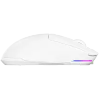 LORGAR Gaming Mouse MSA10WR Advanced Wireless PixArt 3311 White – pilt 4