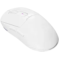 LORGAR Gaming Mouse MSA10WR Advanced Wireless PixArt 3311 White – pilt 5