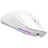 LORGAR Gaming Mouse MSA10WR Advanced Wireless PixArt 3311 White – pilt 7