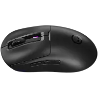 LORGAR Gaming Mouse MSA10WR Advanced Wireless PixArt 3311 Black – pilt 6