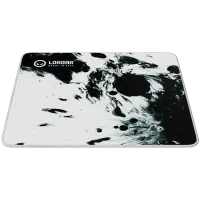 full print white and black design, bottom is black rubber with embossed LORGAR logo with double side edge stitching – pilt 4